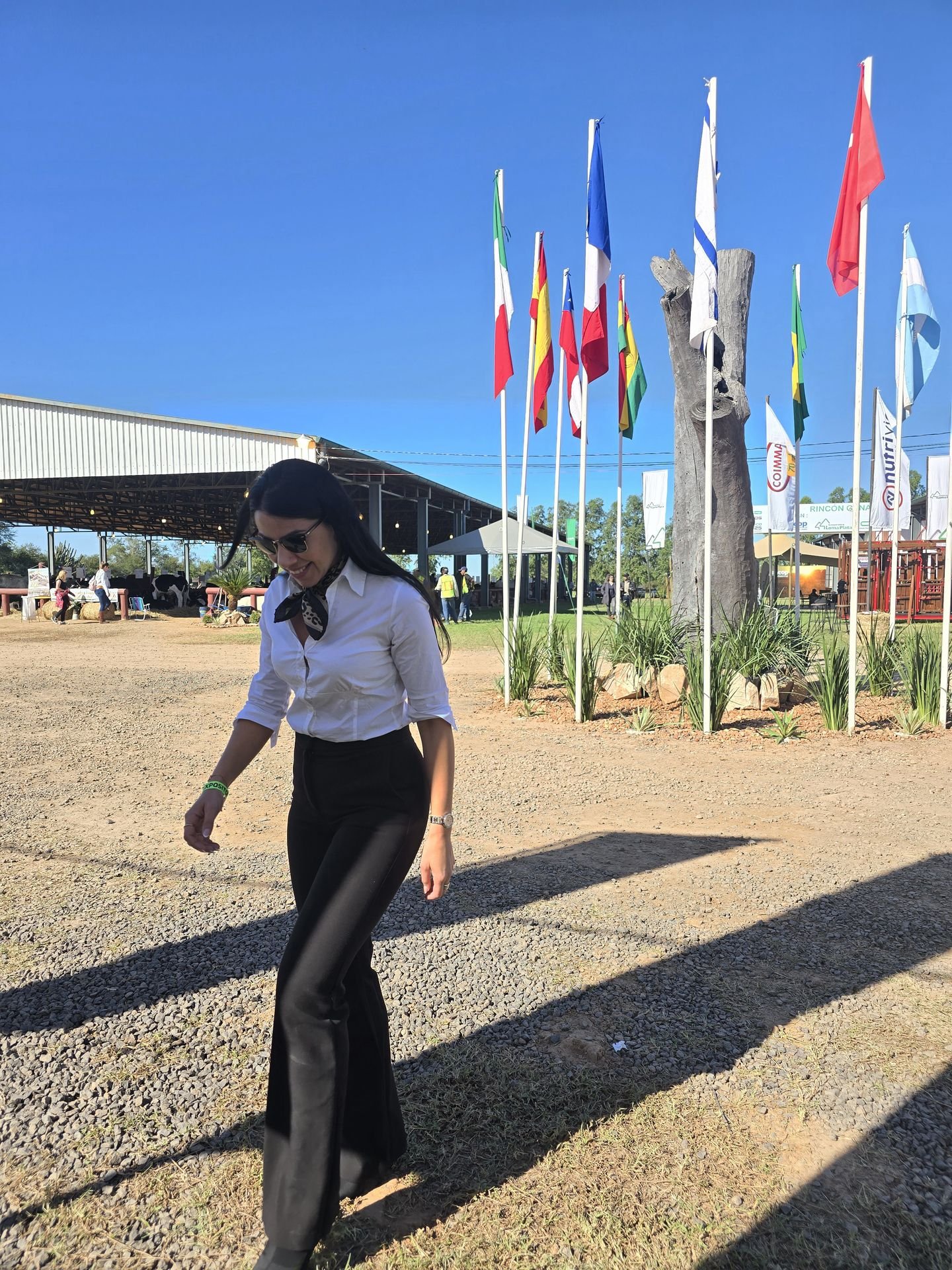 Mariana Soriano en un evento de Real Estate
